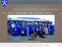 Tablet Screenshot of baronyoftwinmoons.org